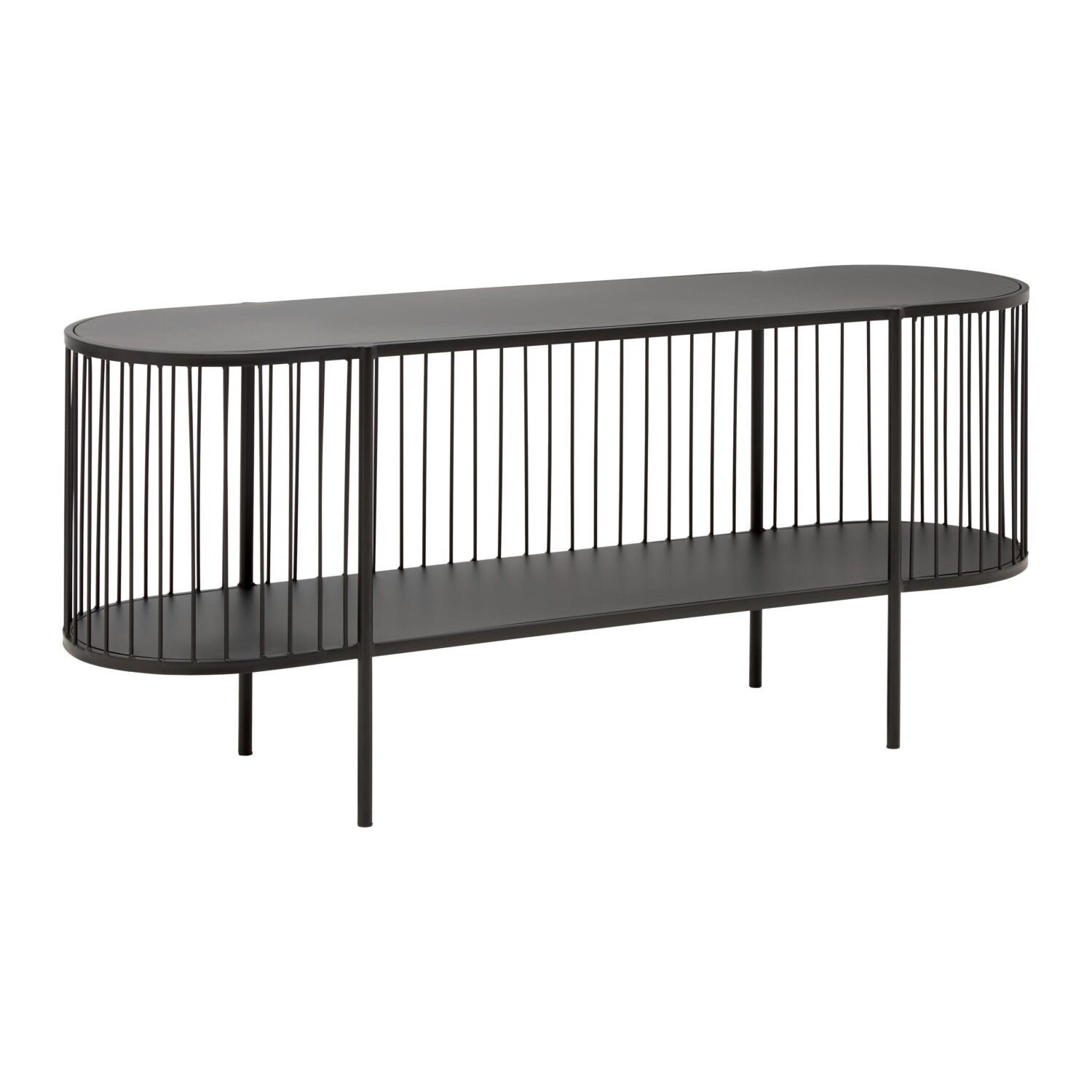 Wohnli Möbelsuche - Lowboard Tiago Schwarz