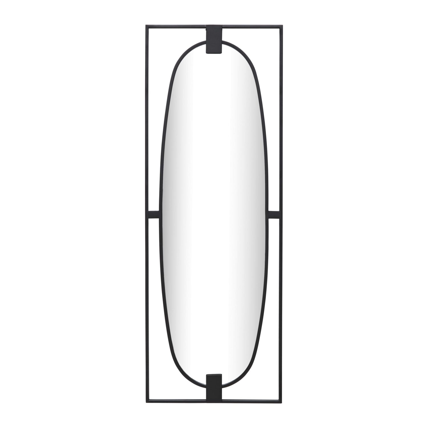 Wohnli Möbelsuche - Wandspiegel Aike Schwarz ca. 43x120x2cm