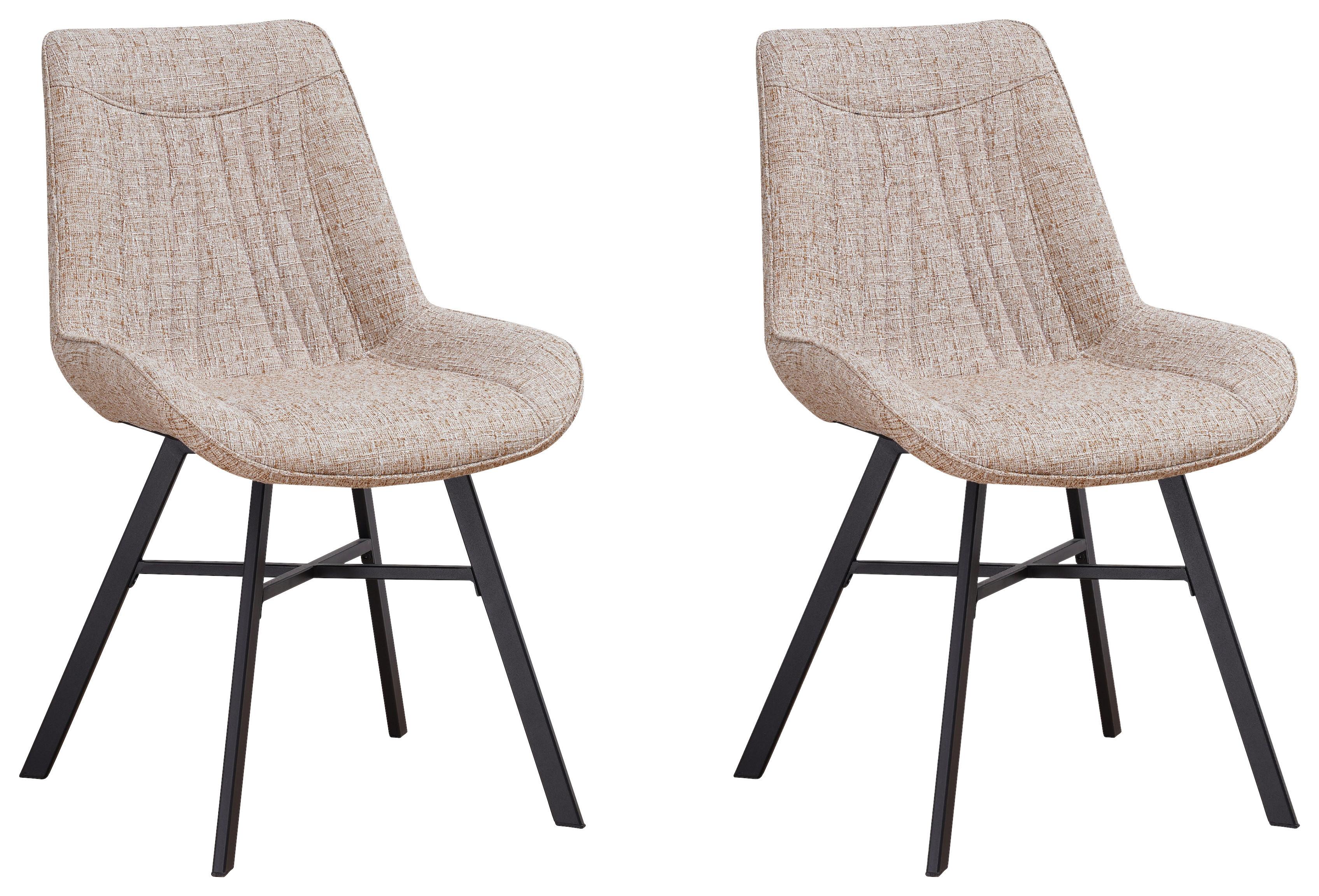 Wohnli Möbelsuche - Stuhl-Set Samuel ca. 53x87 cm 2er-Set Weiß