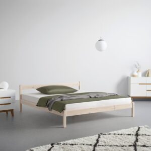 Bett Base 180 Weiß ca. 180x200 cm Holz Based Möbel > Betten Weiß