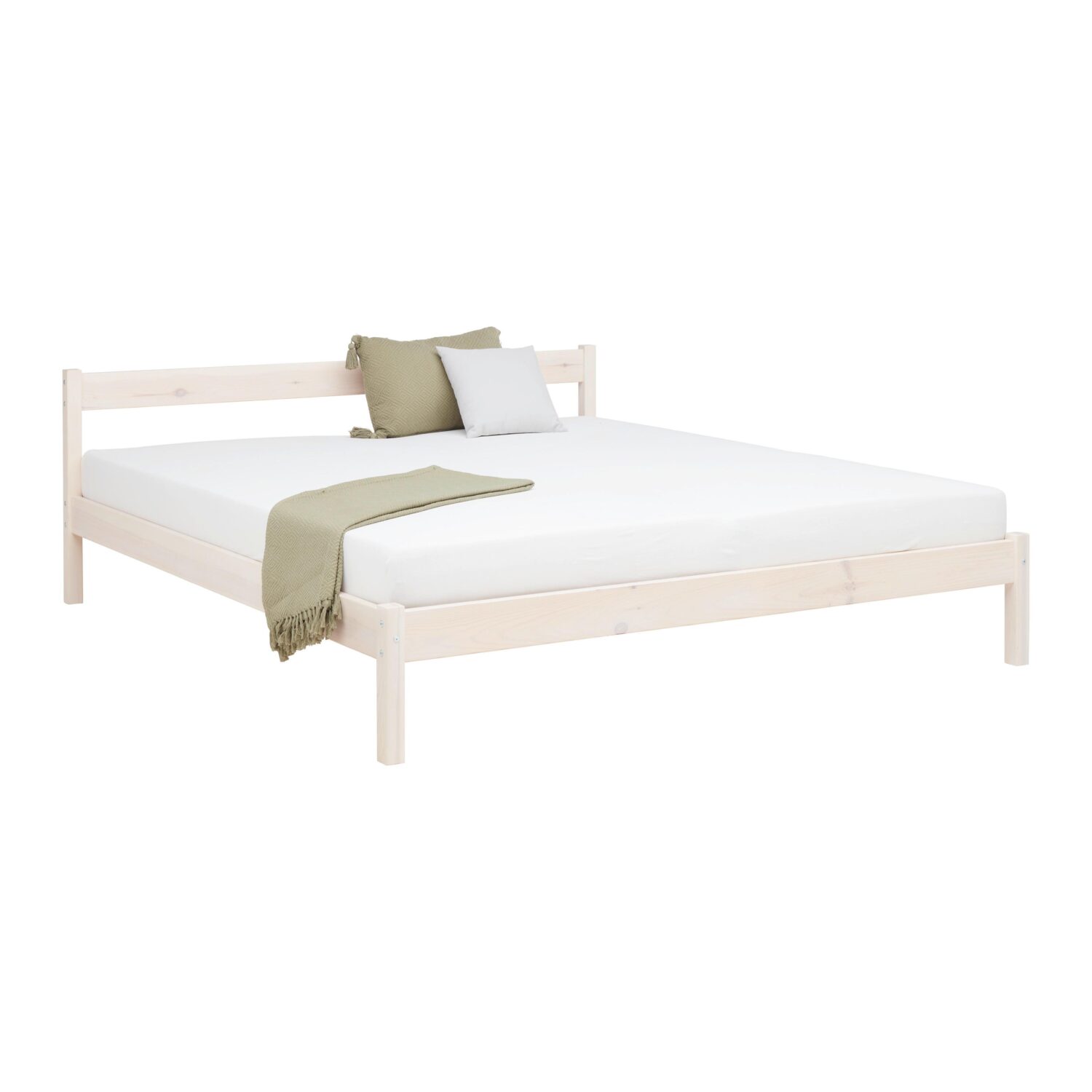 Wohnli Möbelsuche - Bett Base 180 Weiß ca. 180x200 cm