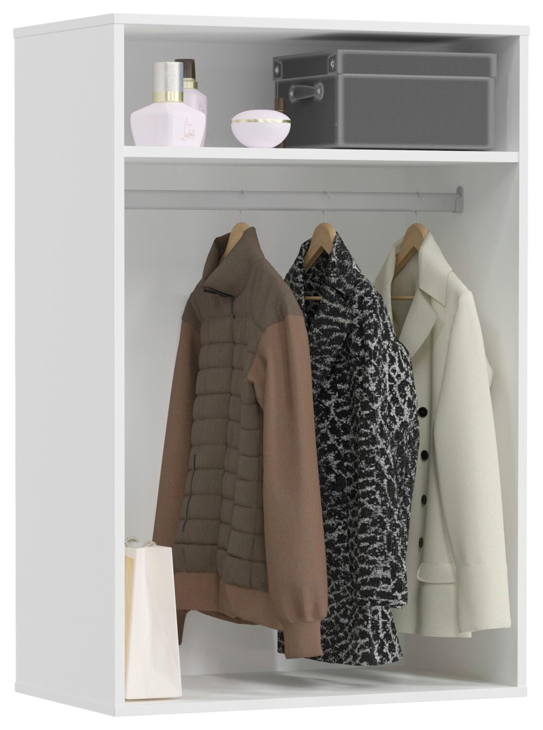 Wohnli Möbelsuche - Garderobenschrank in Weiß