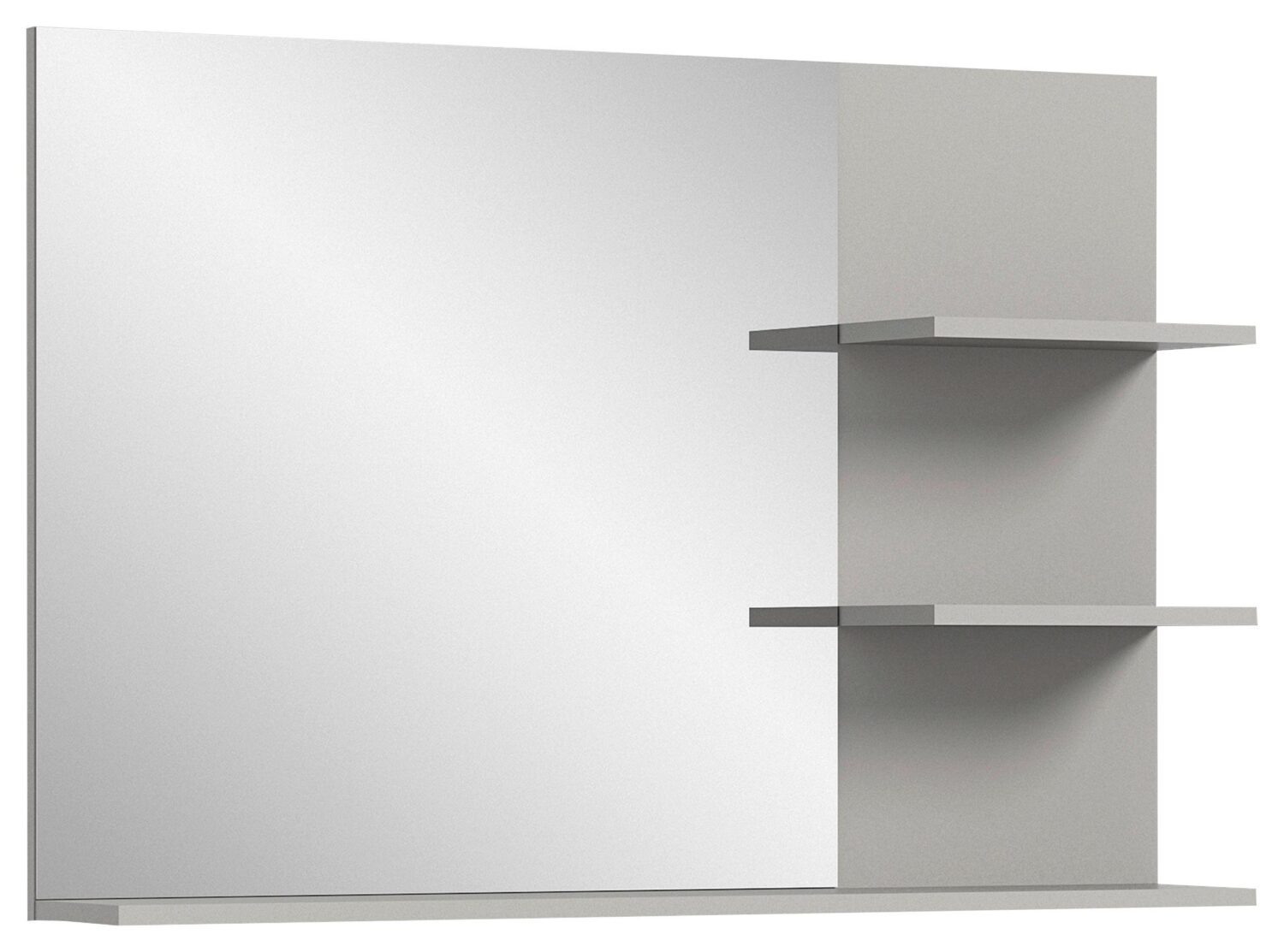 Wohnli Möbelsuche - Wandspiegel Jaru ca. 100x69 cm Grau