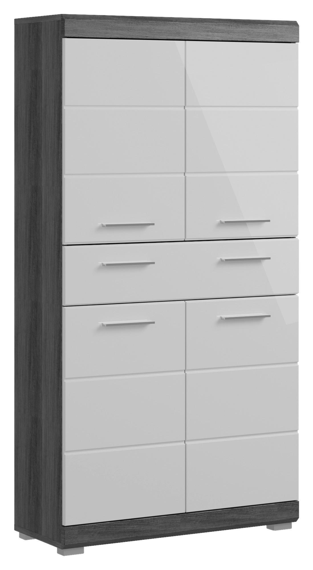 Wohnli Möbelsuche - Unterschrank Scout ca. 74x141 cm Anthrazit/Weiß