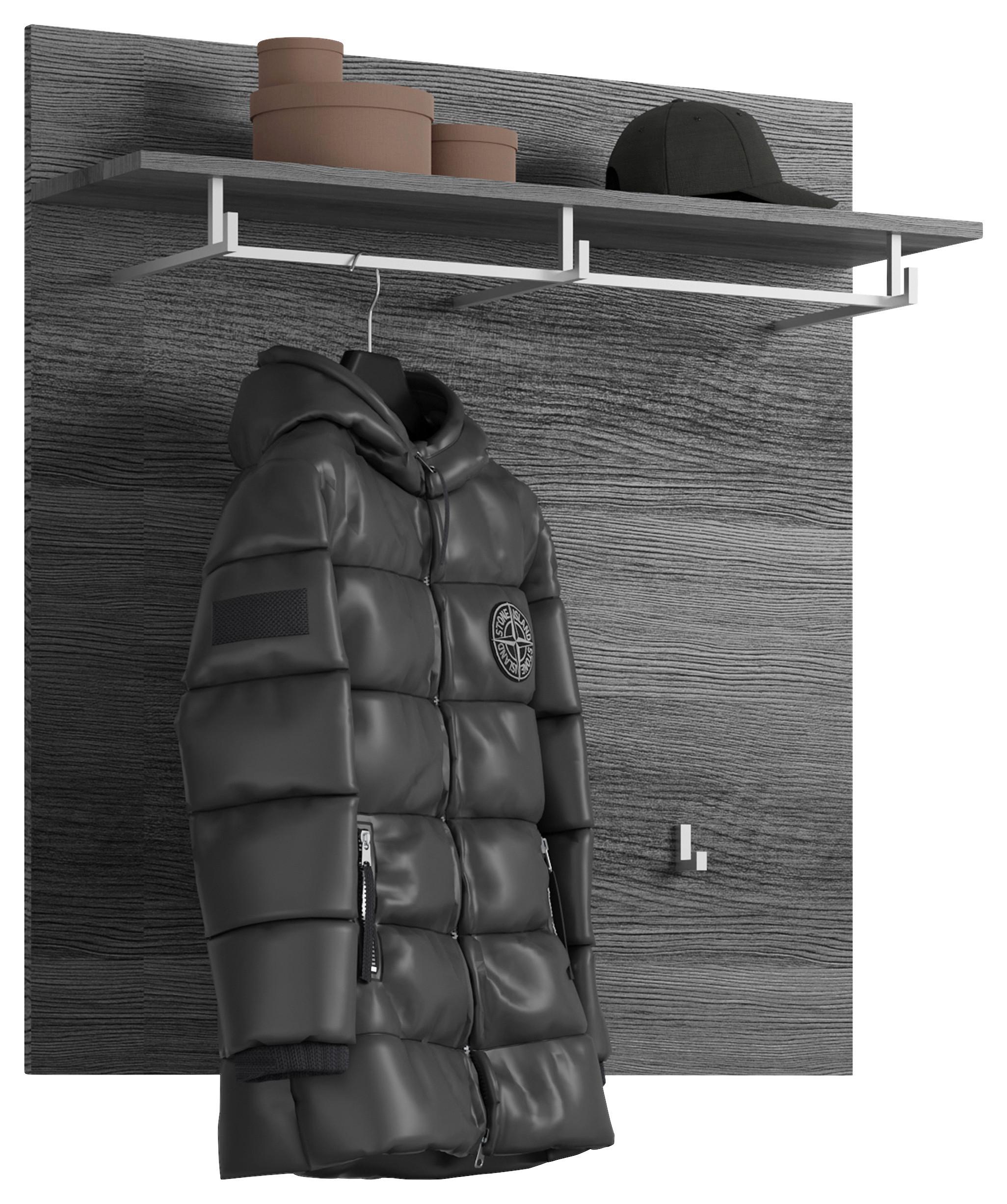 Wohnli Möbelsuche - Garderobenpaneel Scout ca.90x98x27cm Grau