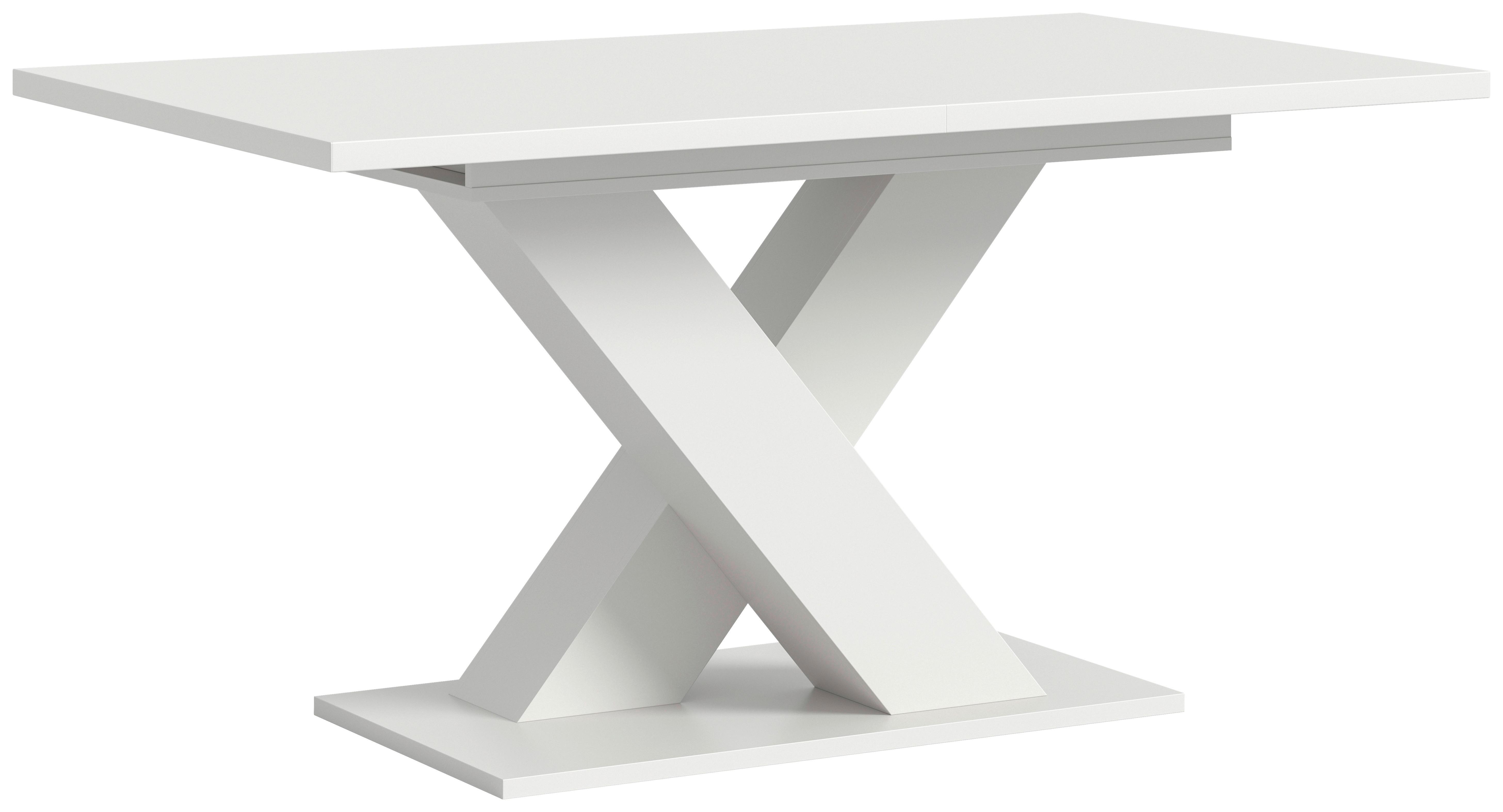 Wohnli Möbelsuche - Ausziehtisch Marlon ca. 150-190x90x76 cm Weiß