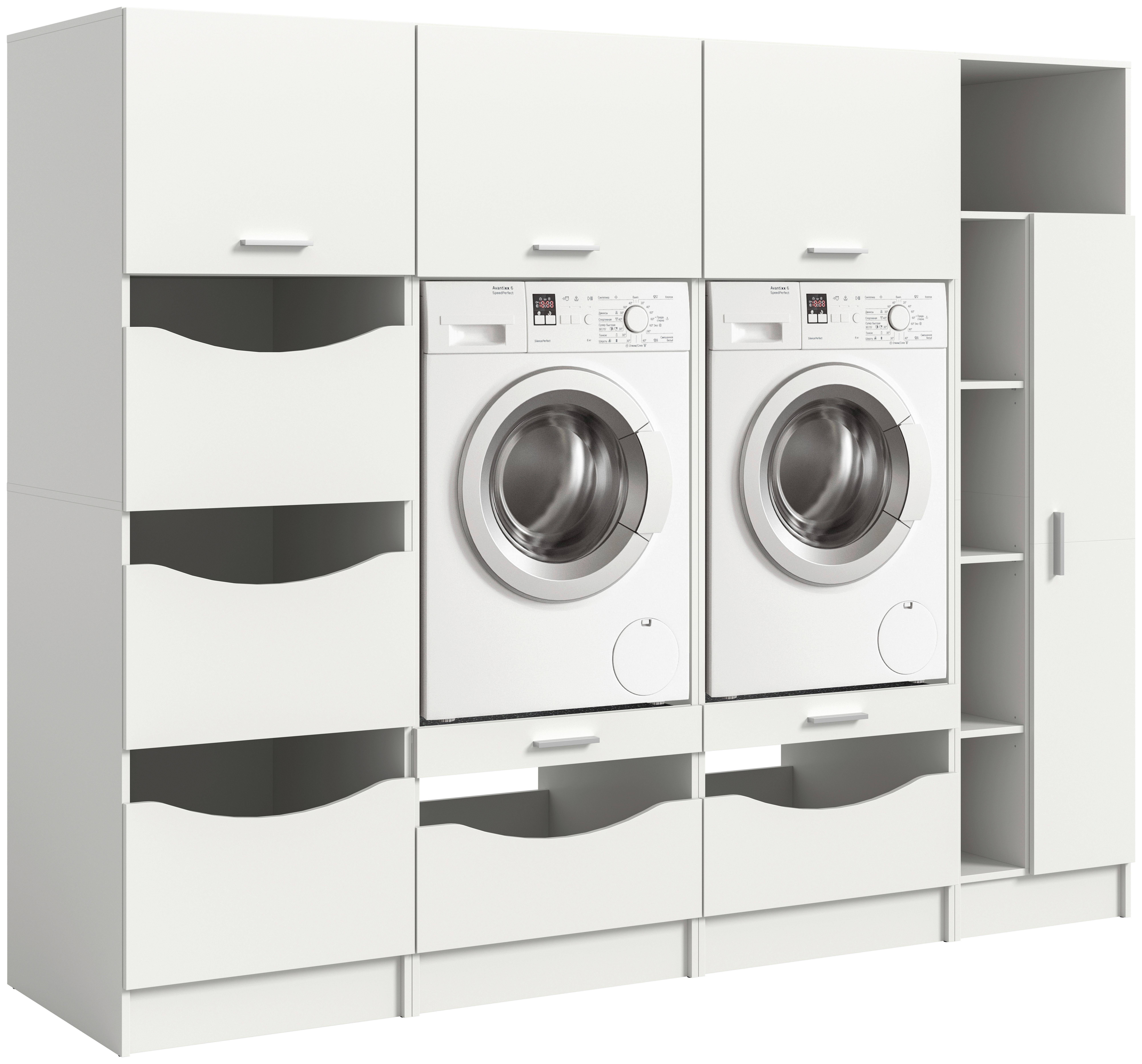 Wohnli Möbelsuche - Hauswirtschaftsraum Free Weiß