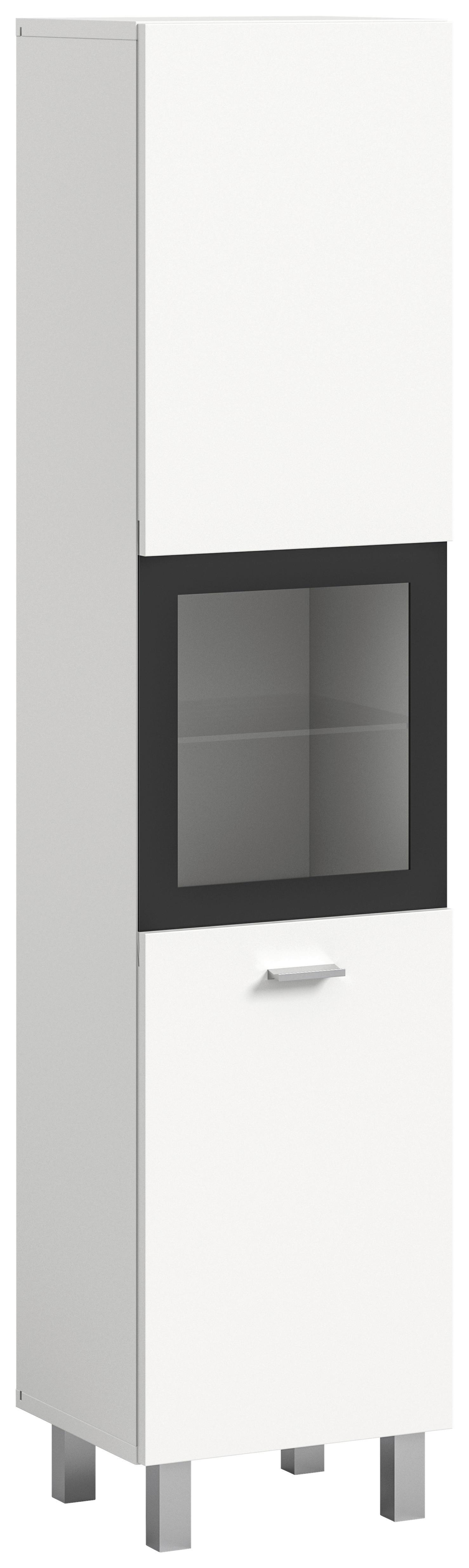 Wohnli Möbelsuche - Midischrank Boston ca. 30x125x29 cm Weiß