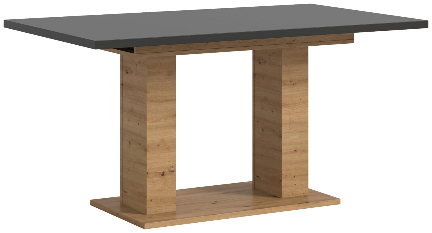 wohnli-moebel-suche-001849016009 Wohnli Möbelsuche - Ausziehtisch Marlon ca. 150-190 cm Eiche/Grau