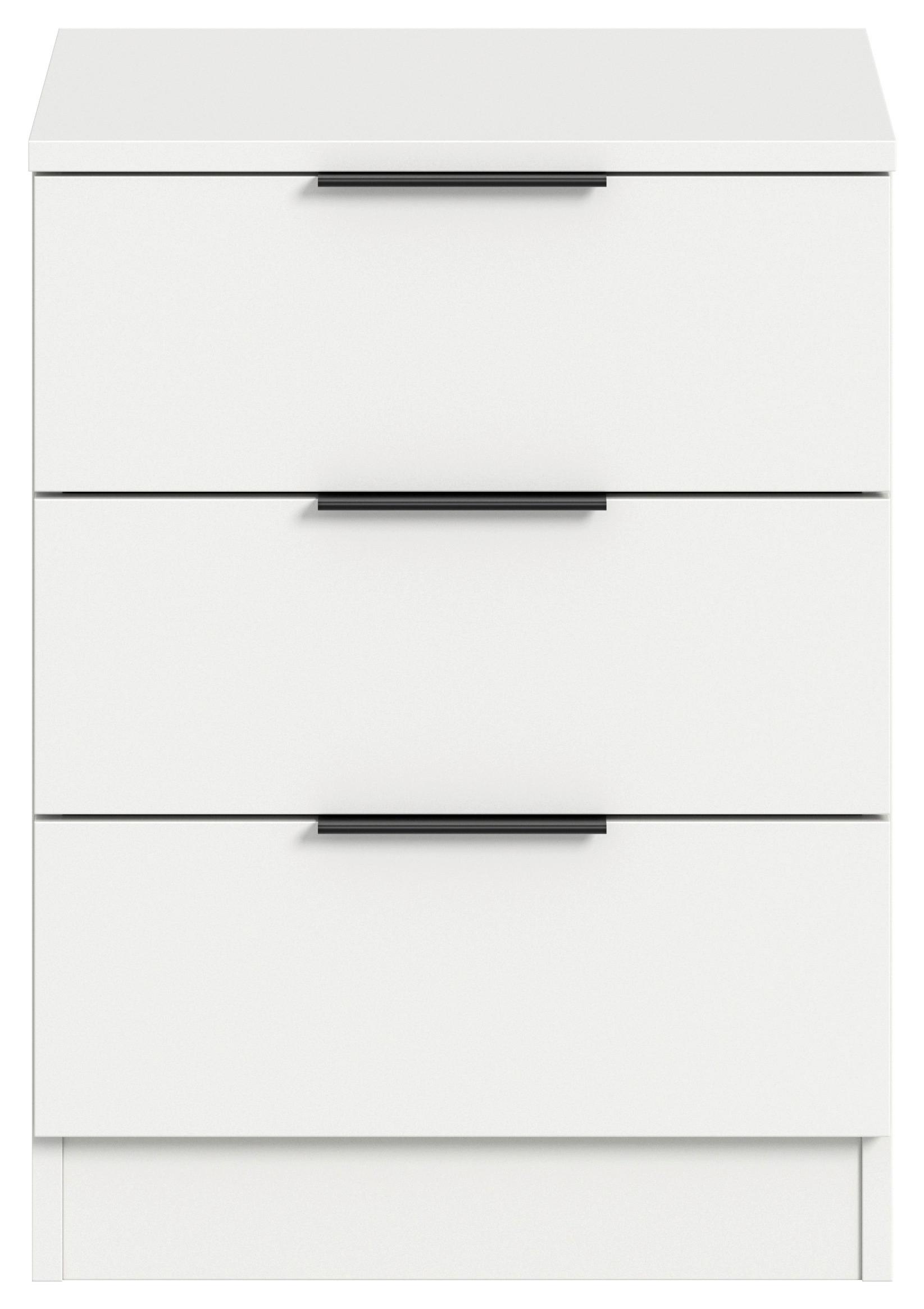 wohnli-moebel-suche-001849020101 Wohnli Möbelsuche - Nachtkästchen KOPENHAGEN ca.45x60x40cm Weiß