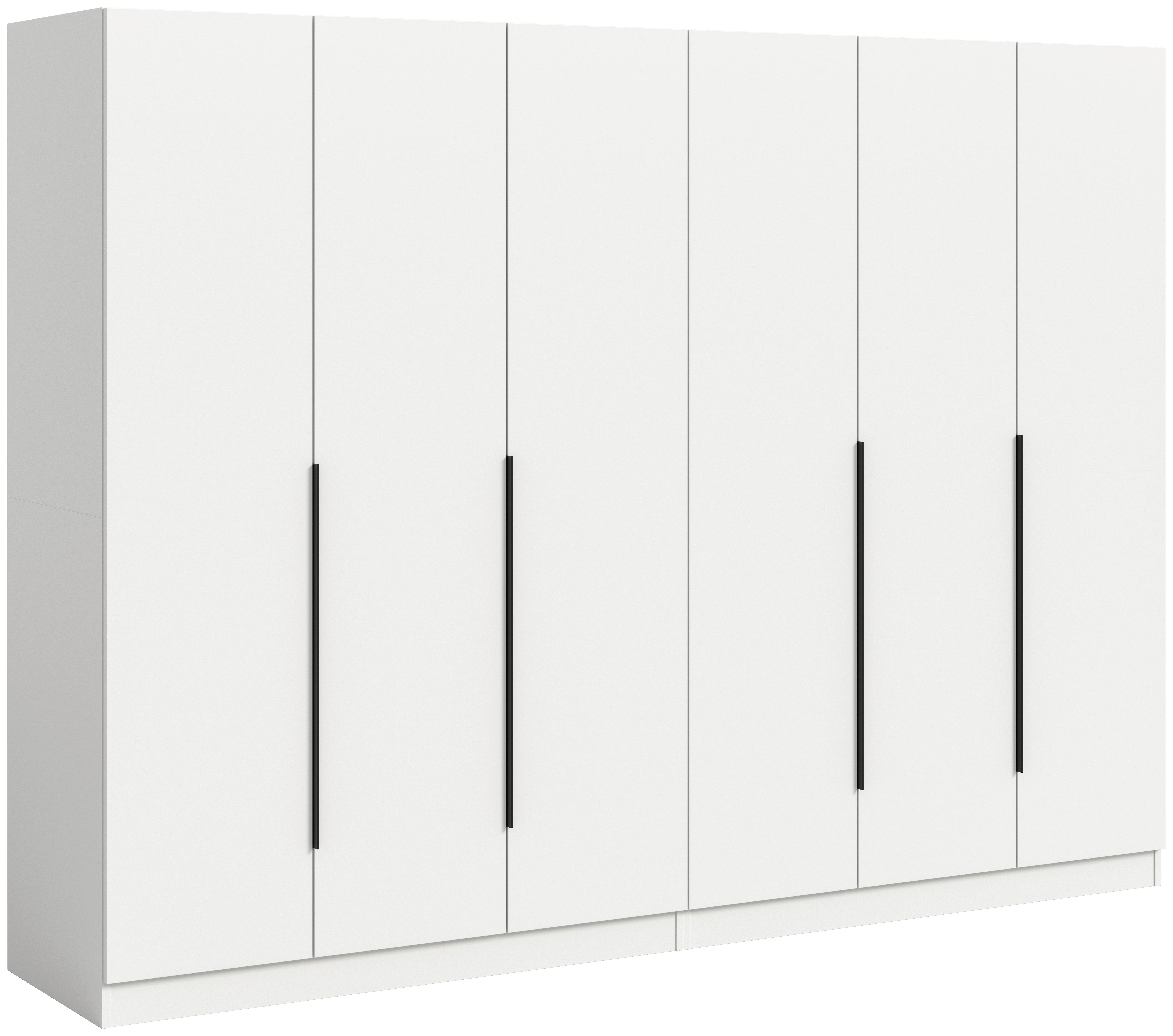 wohnli-moebel-suche-001849020107 Wohnli Möbelsuche - Drehtürenschrank KOPENHAGEN ca.240x181x52cm Weiß
