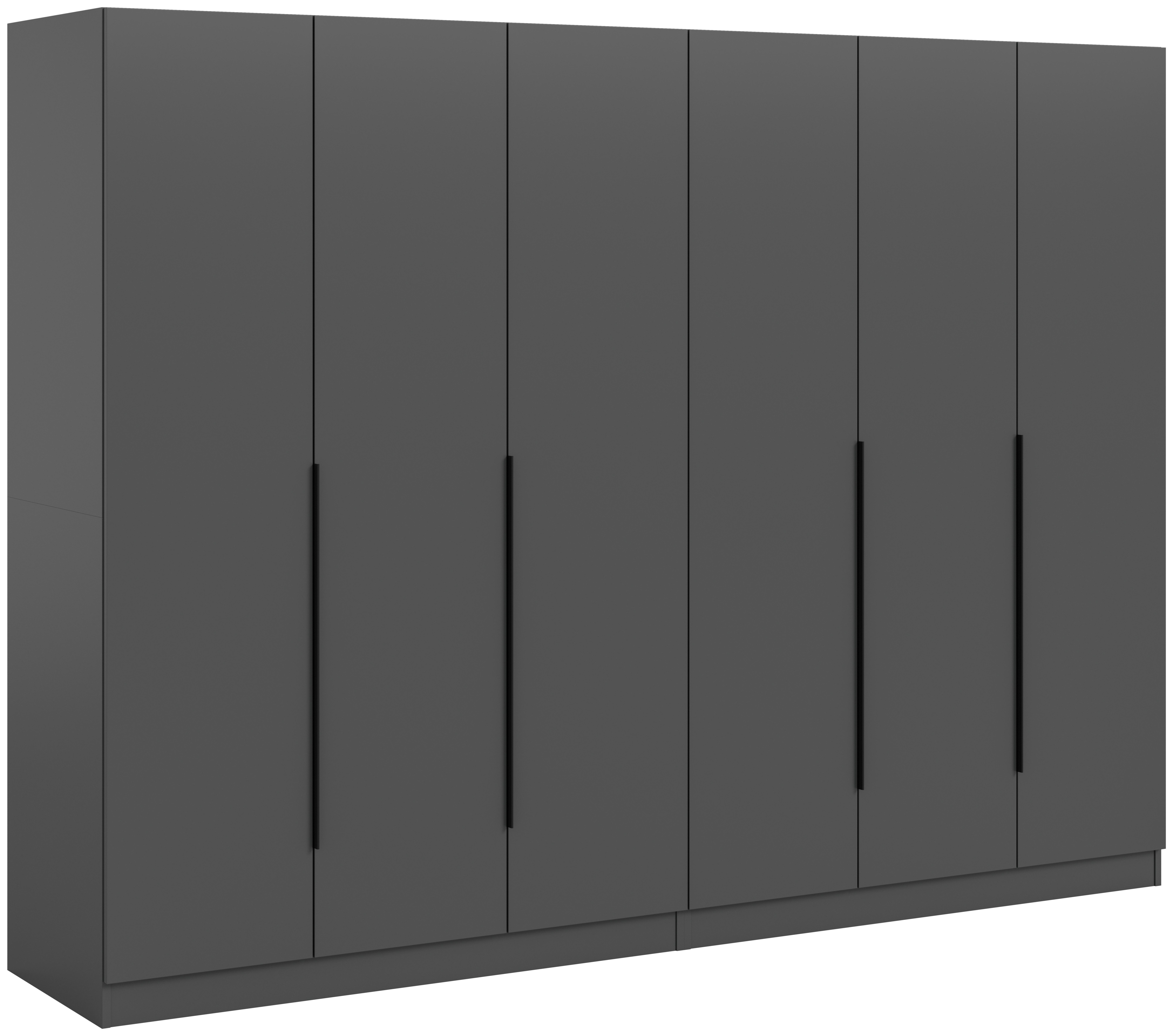 wohnli-moebel-suche-001849020121 Wohnli Möbelsuche - Drehtürenschrank KOPENHAGEN ca.240x181x52cm Anthrazit