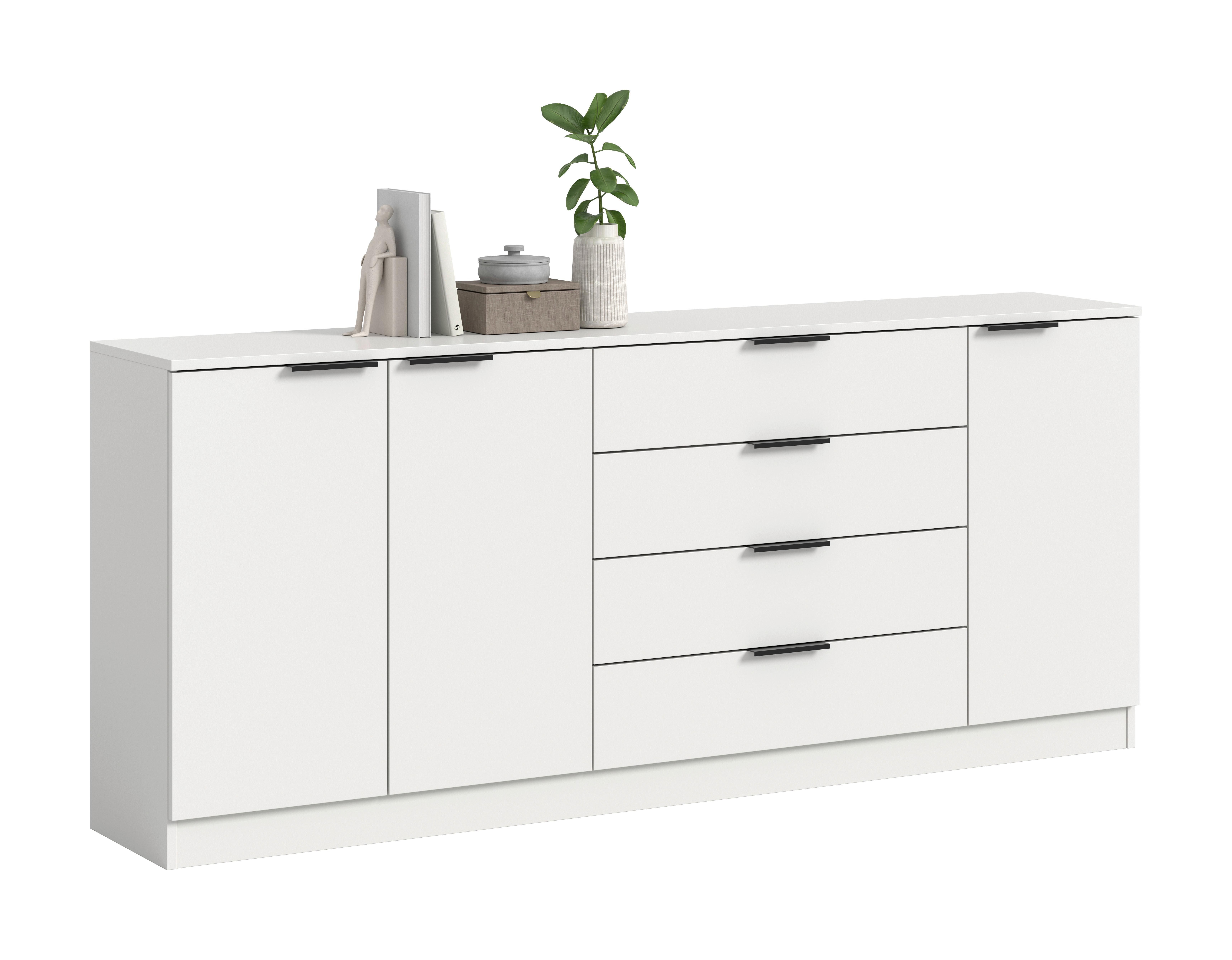 Wohnli Möbelsuche - Kommode Kopenhagen Weiß
