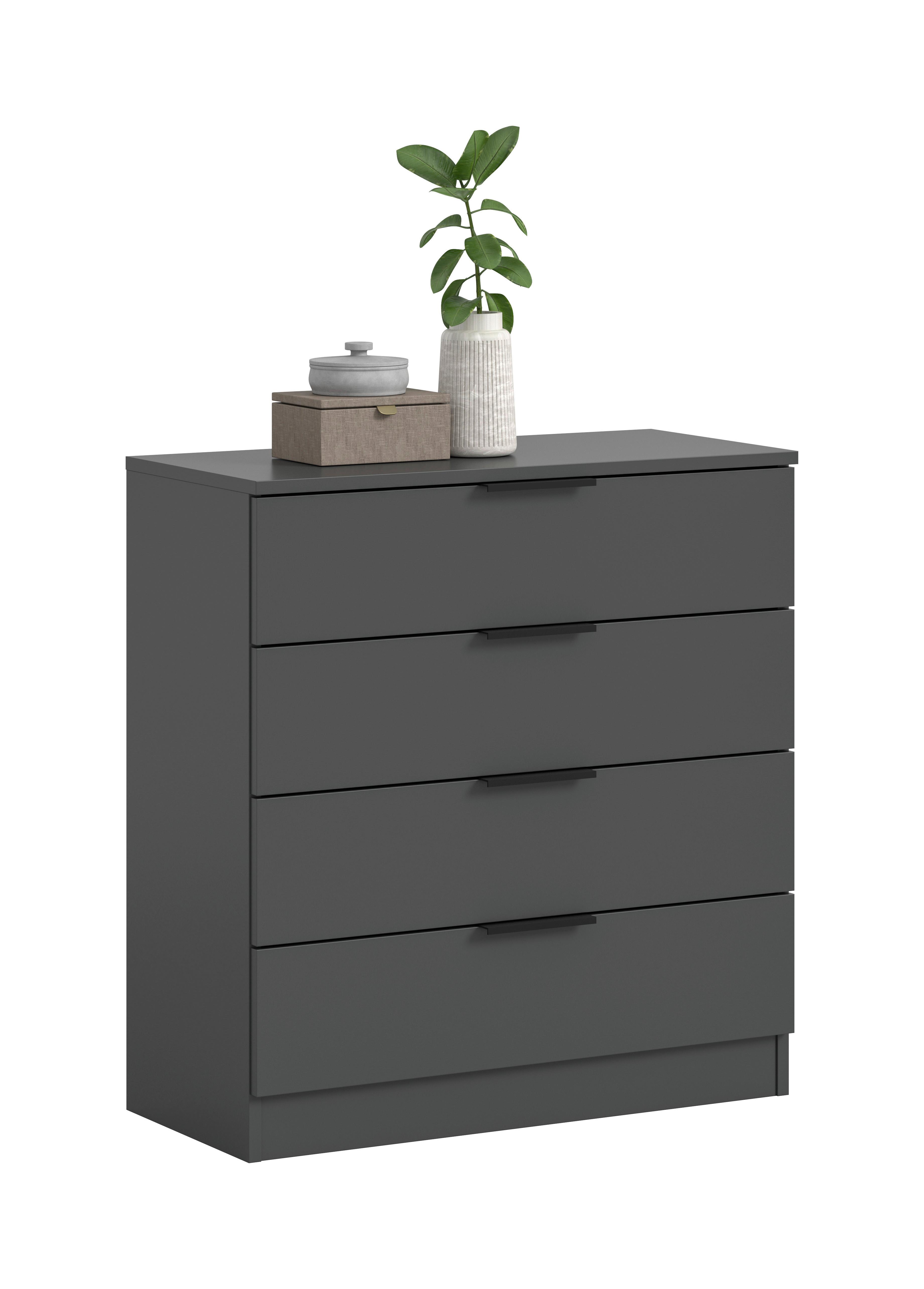 Wohnli Möbelsuche - Kommode Kopenhagen Anthrazit