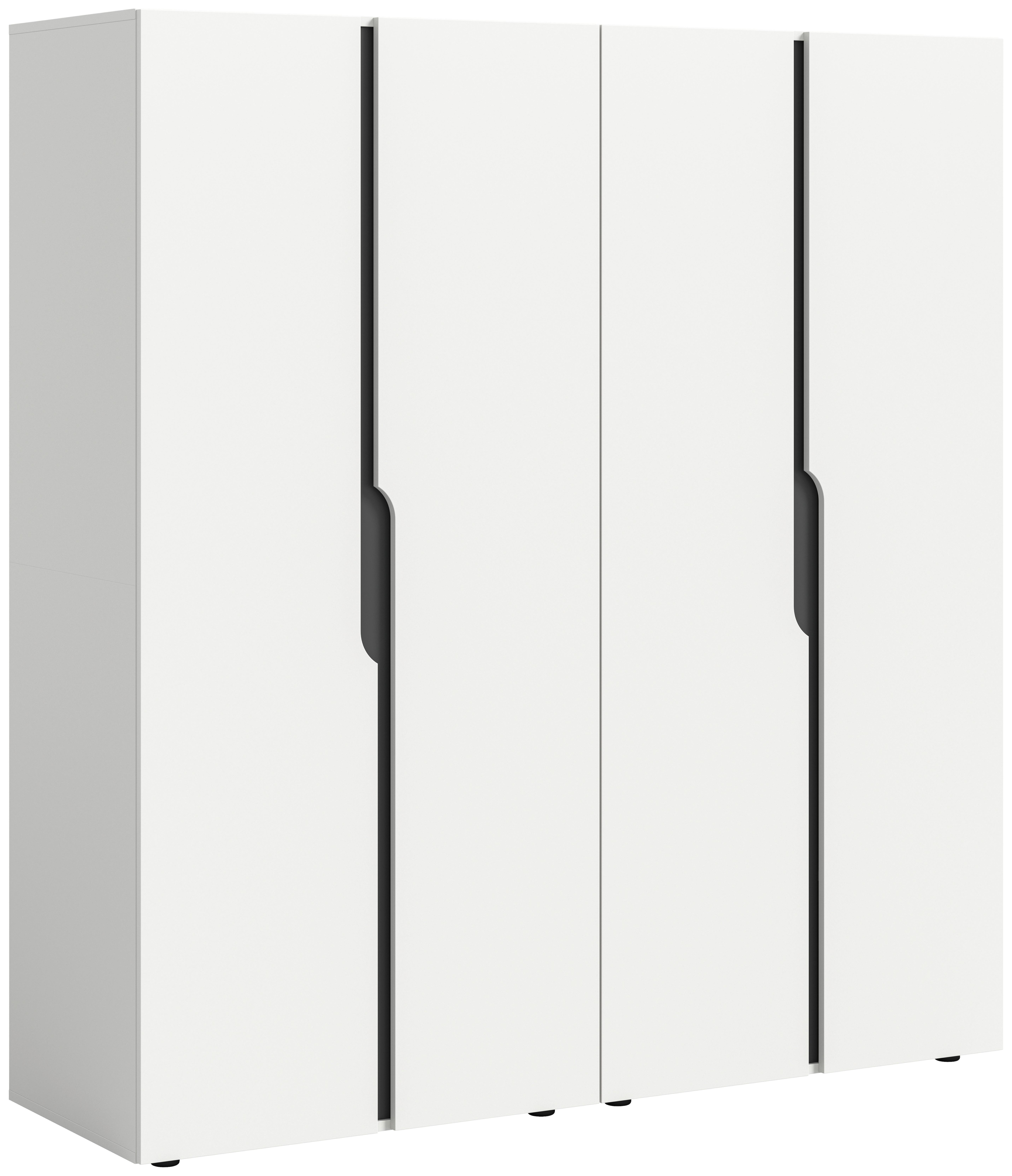 Wohnli Möbelsuche - Drehtürenschrank ANGA Weiß
