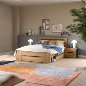 Wohnli Möbelsuche - Schlafzimmer CANU 3-teilig Eiche Artisan