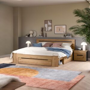 Wohnli Möbelsuche - Schlafzimmer CANU 3-teilig Grau