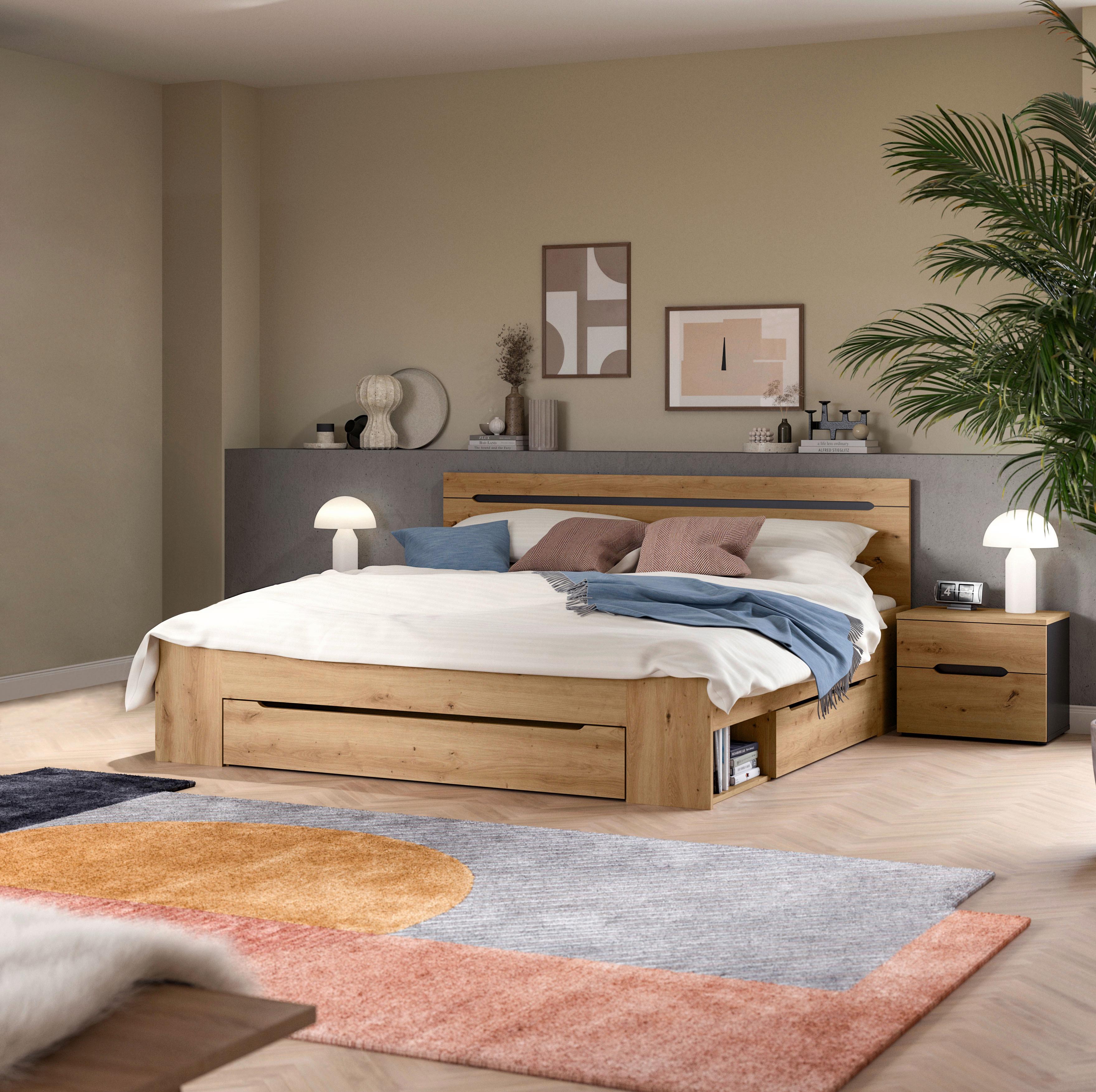 wohnli-moebel-suche-001849026509 Wohnli Möbelsuche - Schlafzimmer CANU 3-teilig Grau