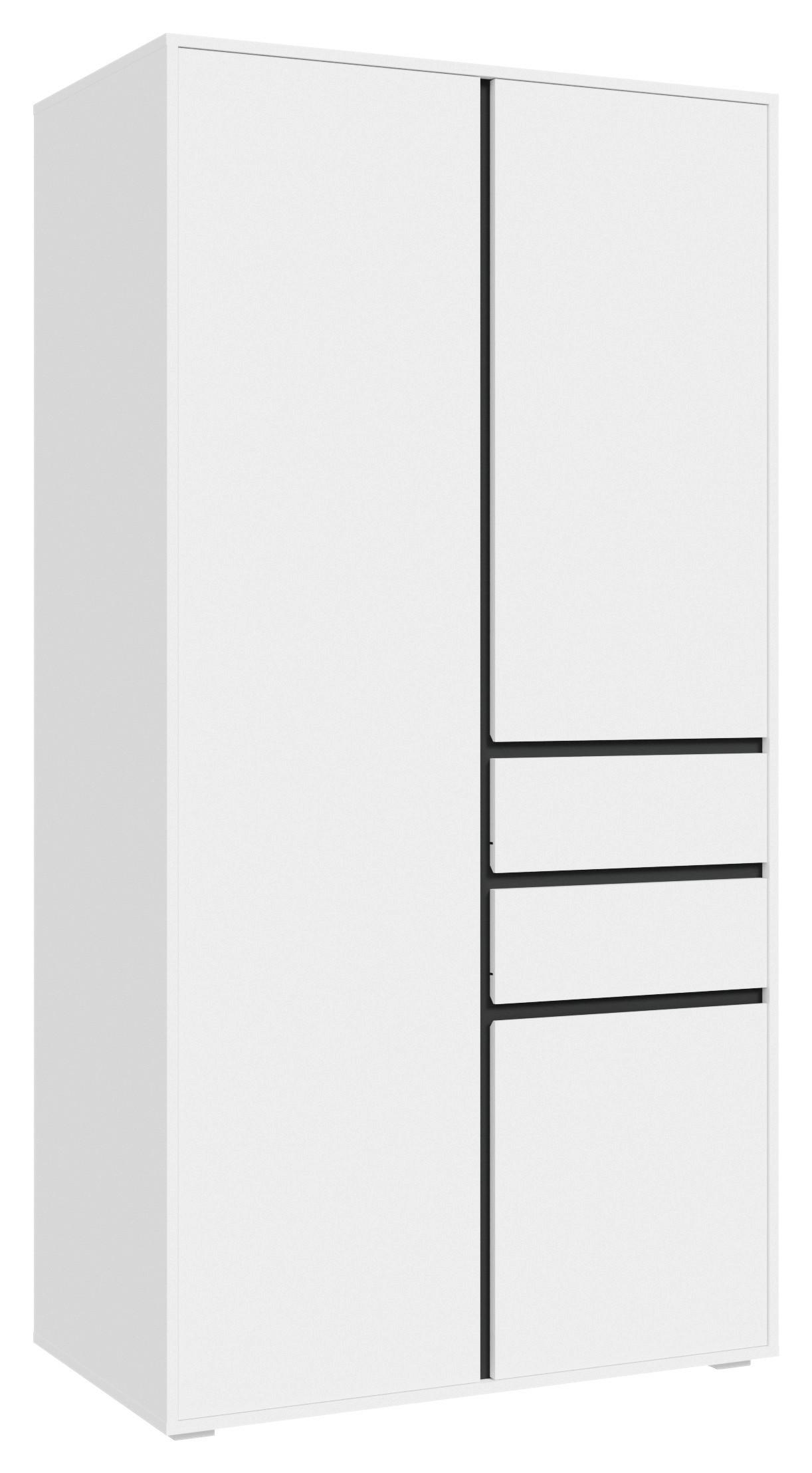 wohnli-moebel-suche-001849026601 Wohnli Möbelsuche - Drehtürenschrank Falun Weiß