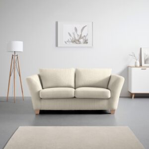 2-Sitzer-Sofa Devado Beige Cord Textil Mömax Wohnzimmermöbel Beige