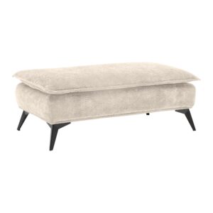 Wohnli Möbelsuche - Hocker Ottawa Beige Strukturstoff