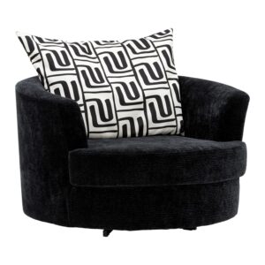 wohnli-moebel-suche-001877056801 Wohnli Möbelsuche - Designsessel Cabona drehbar Strukturstoff schwarz