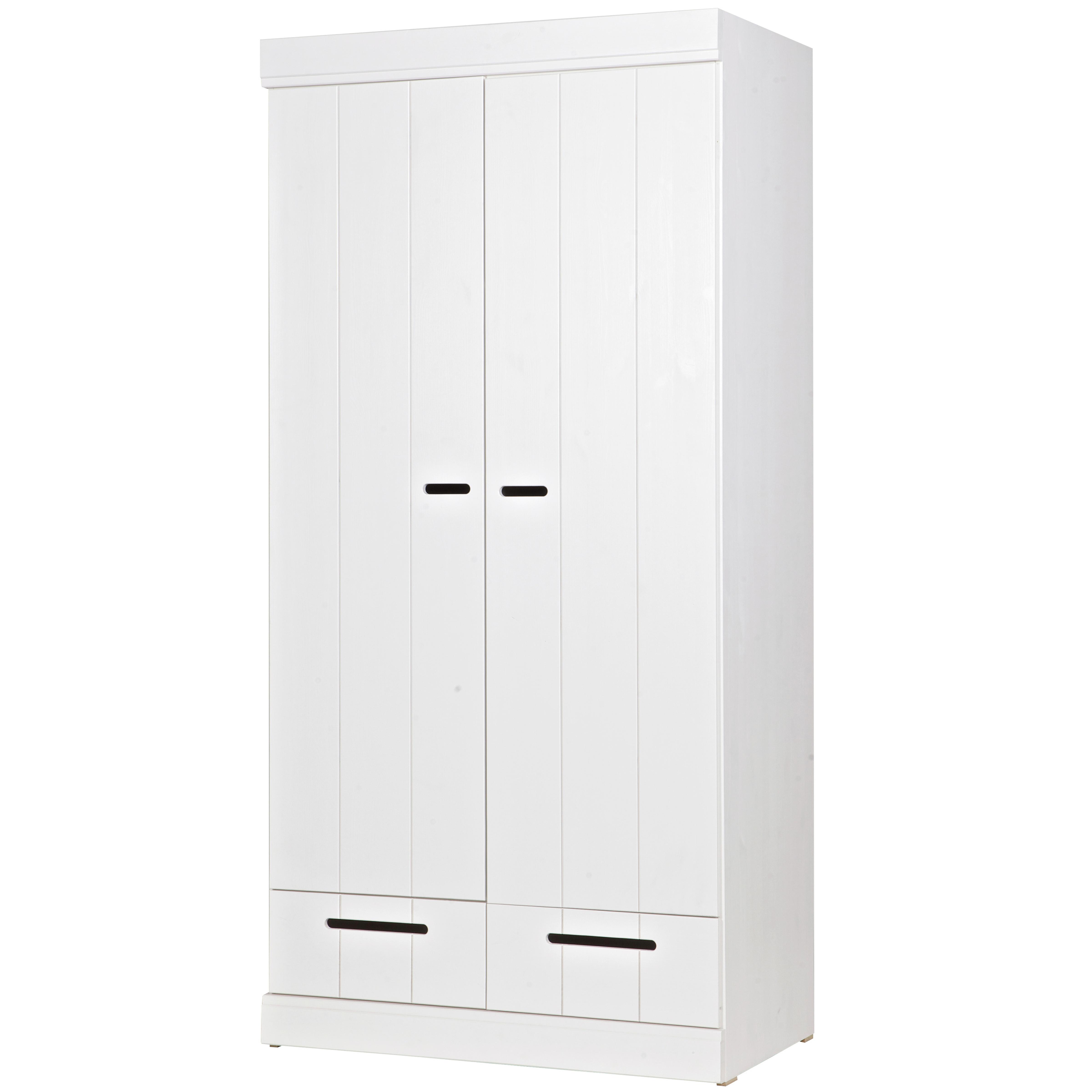 Wohnli Möbelsuche - Drehtürenschrank Connect Weiß