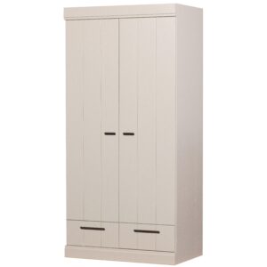 Wohnli Möbelsuche - Drehtürenschrank Connect Grau