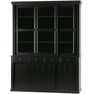 wohnli-moebel-suche-001883003802 Wohnli Möbelsuche - Vitrine Lagos Schwarz