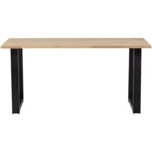 Esstisch Tablo Naturfarben/Schwarz L: 180cm Holz, Metall Livetastic Möbel > Tische > Esstische > Esstische Holz Braun