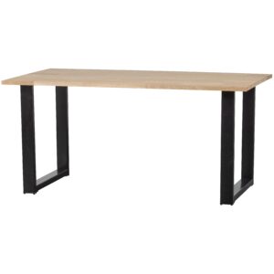Wohnli Möbelsuche - Esstisch Tablo Naturfarben/Schwarz L: 180cm