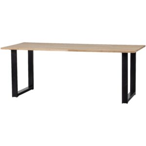 Wohnli Möbelsuche - Esstisch Tablo Naturfarben/Schwarz L: 220cm