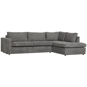Ecksofa Thomas Dunkelgrau S: 283x197cm Textil Livetastic Möbel > Sofas & Couches > Wohnlandschaften > Ecksofas > XXL Ecksofas Grau