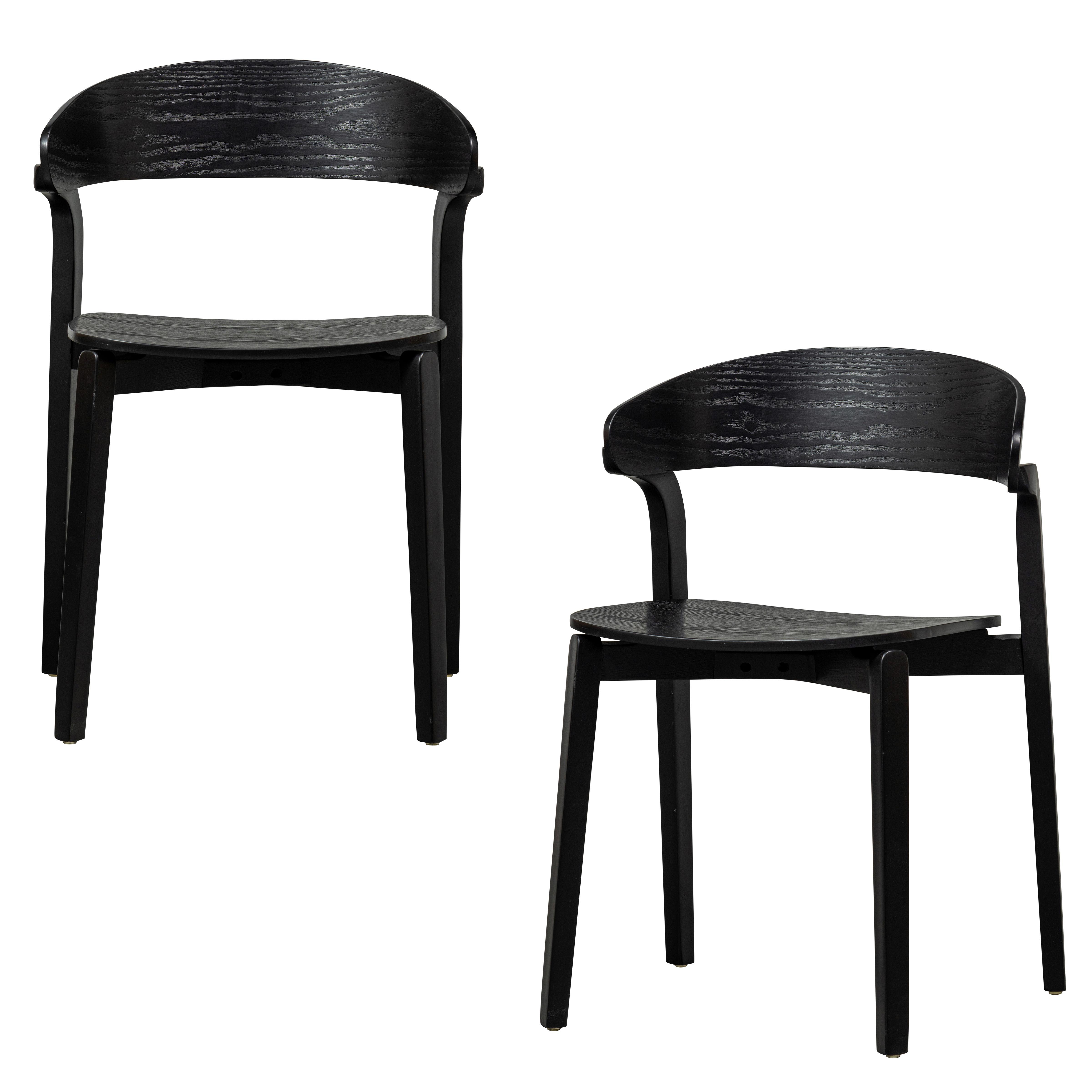 wohnli-moebel-suche-001883024501 Wohnli Möbelsuche - Stuhl-Set Cras Schwarz B: 52cm