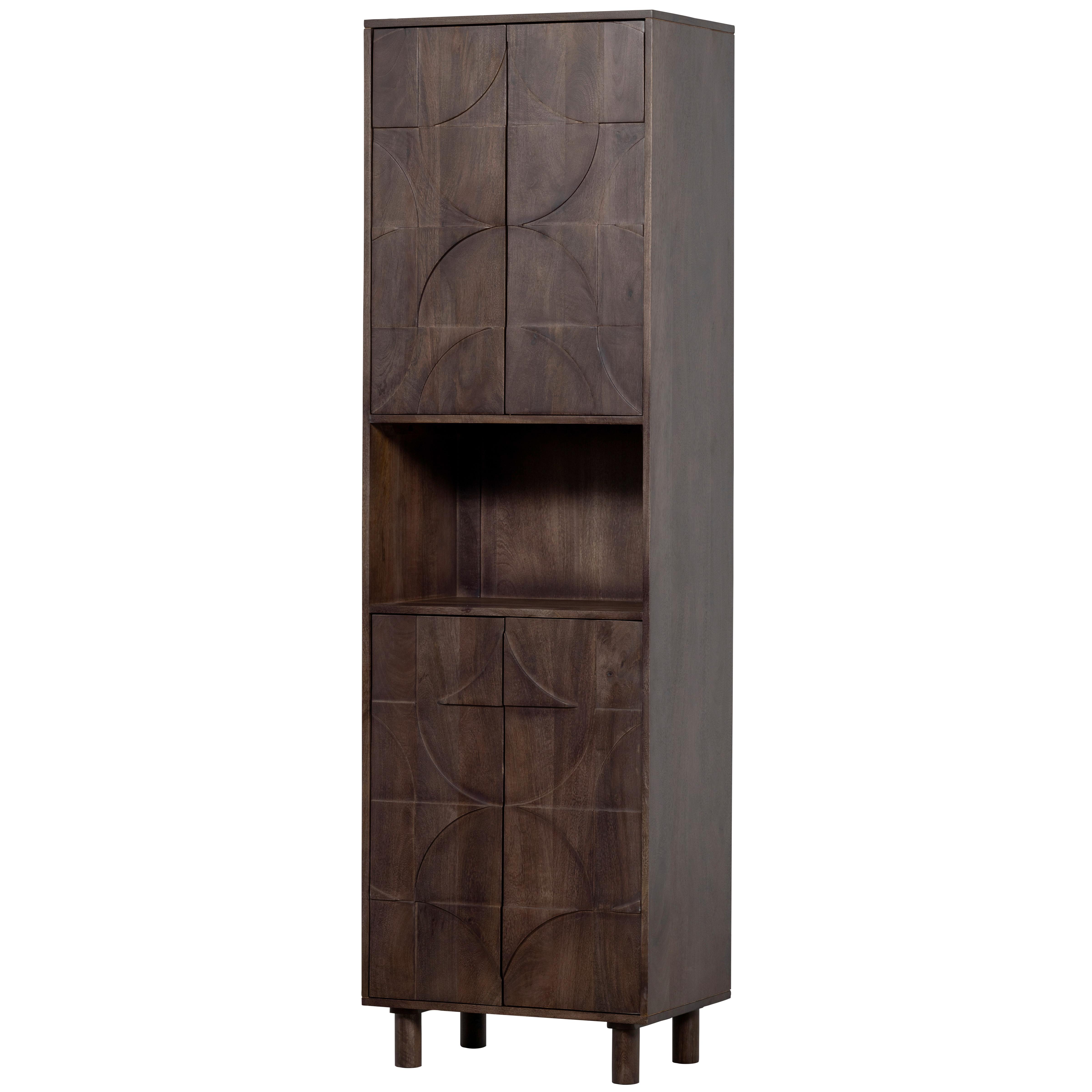 wohnli-moebel-suche-001883025101 Wohnli Möbelsuche - Vitrine Draw Walnussfarben