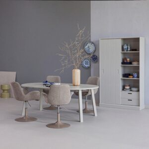 Esstisch Janne Grau L: 120-200cm Holz Livetastic Möbel > Tische > Esstische > Esstische Holz Grau