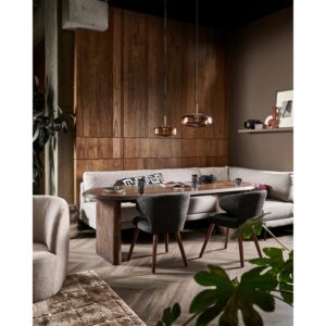 Esstisch Ellips Walnussfarben L: 240cm Holz Livetastic Möbel > Tische > Esstische > Esstische Holz Braun