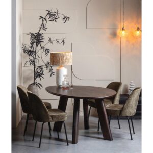 Esstisch Roundly Holz Holz Livetastic Möbel > Tische > Esstische > Esstische Holz Braun