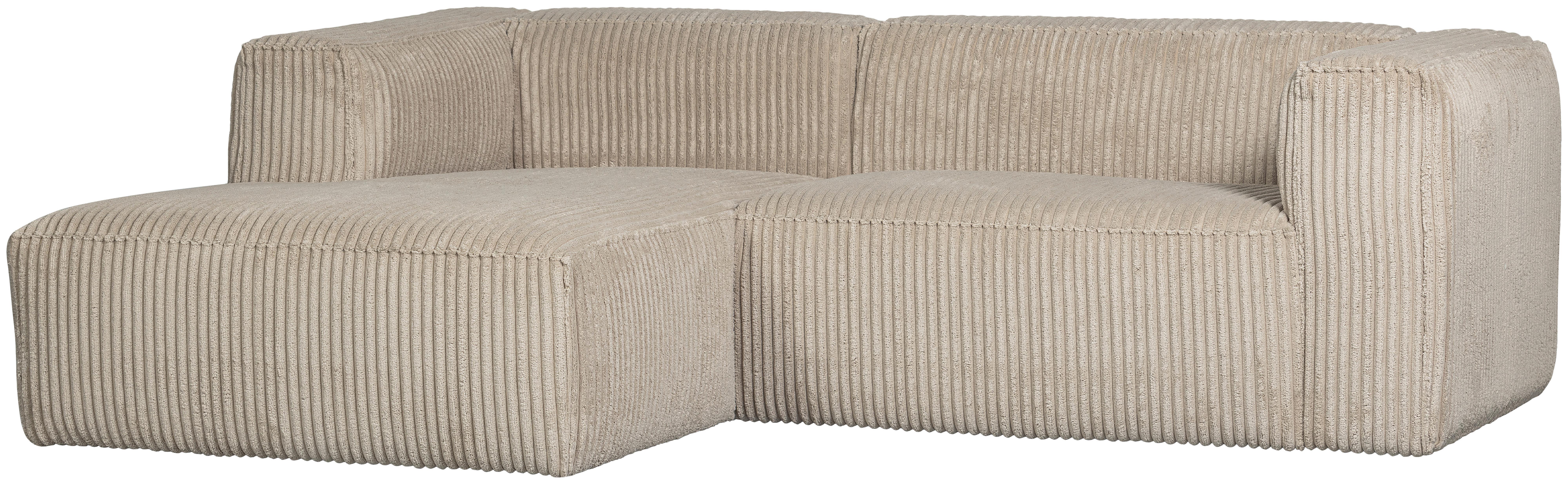 Ecksofa Bean Beige S: 178x254 cm Textil Livetastic Möbel > Sofas & Couches > Wohnlandschaften > Ecksofas > XXL Ecksofas Beige