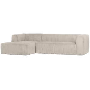 Ecksofa Bean Naturfarben S: 175x305cm Textil Livetastic Möbel > Sofas & Couches > Wohnlandschaften > Ecksofas > XXL Ecksofas Braun
