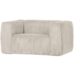 Sessel Bean Naturfarben B: 146cm Textil Livetastic Möbel > Sessel > Polstersessel Braun