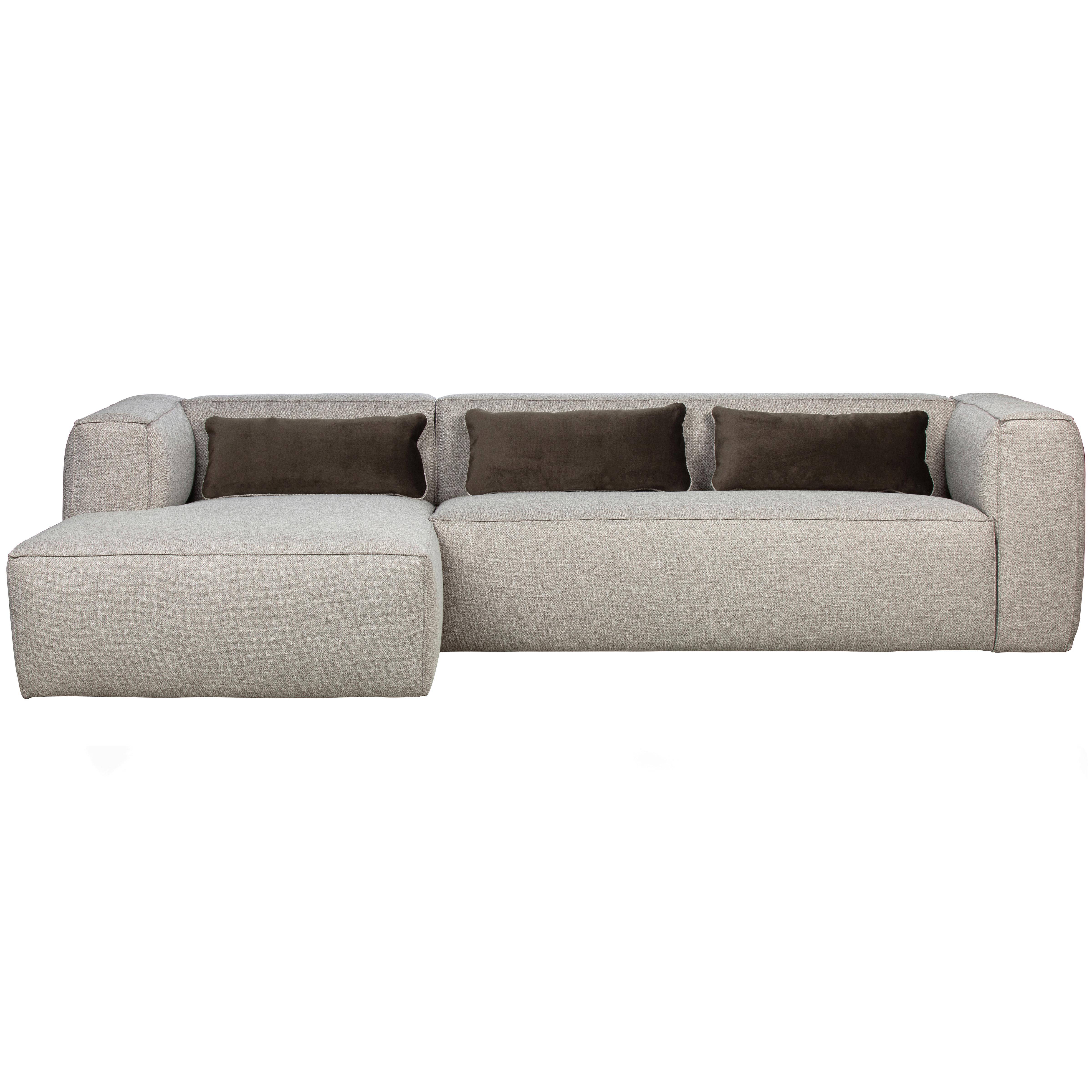 Wohnli Möbelsuche - Ecksofa Bean Hellgrau S: 175x305cm
