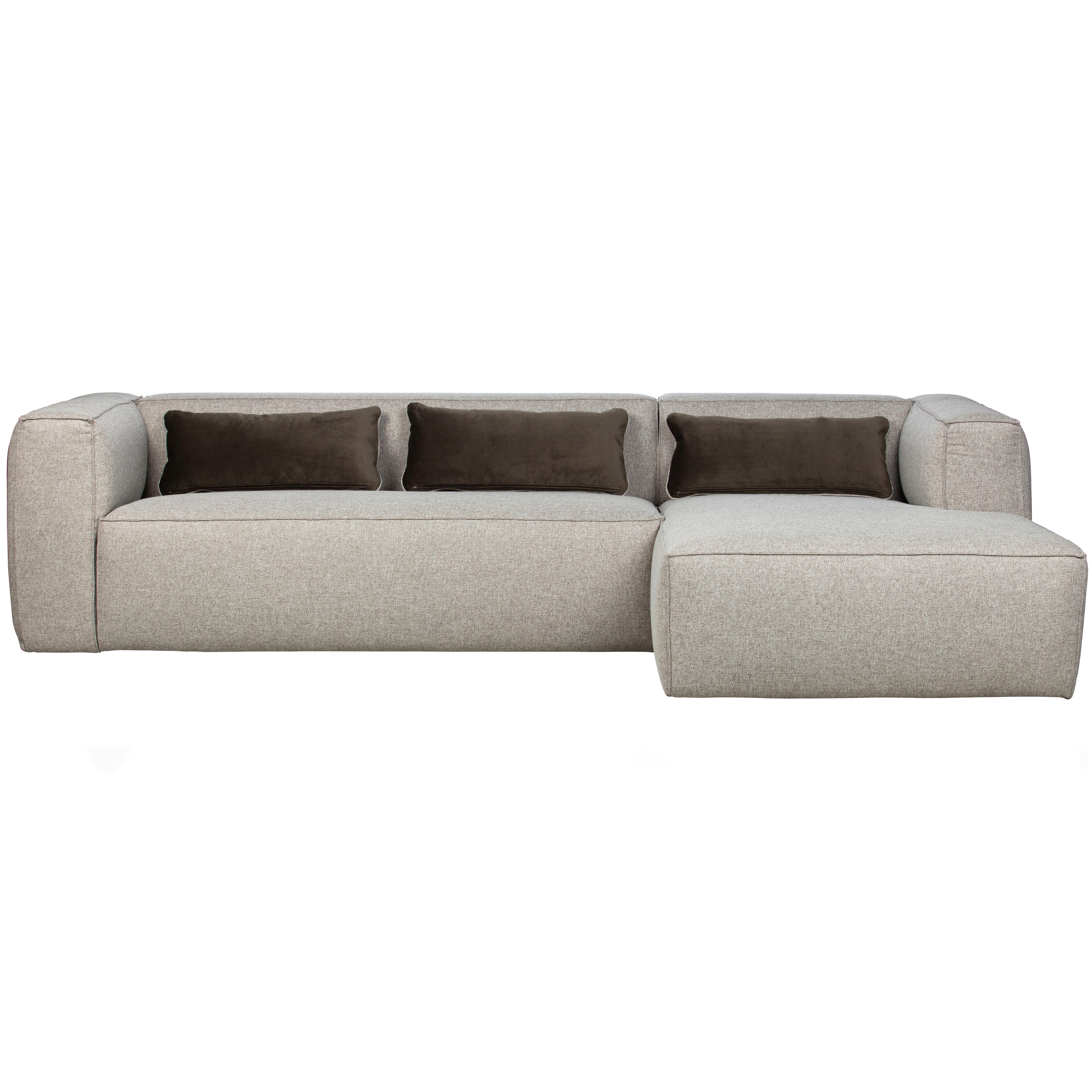 Wohnli Möbelsuche - Ecksofa Bean Hellgrau S: 305x175cm
