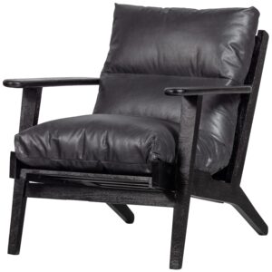 wohnli-moebel-suche-001883035902 Wohnli Möbelsuche - Sessel Houston Akazie/Leder Schwarz