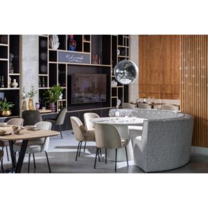 Esstisch Jorre Beige Holzwerkstoff Livetastic Möbel > Tische > Esstische > Esstische rund Beige