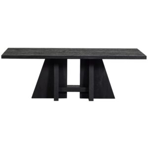 Esstisch Kean Schwarz L: 220 cm Holz Livetastic Möbel > Tische > Esstische > Esstische Holz Schwarz