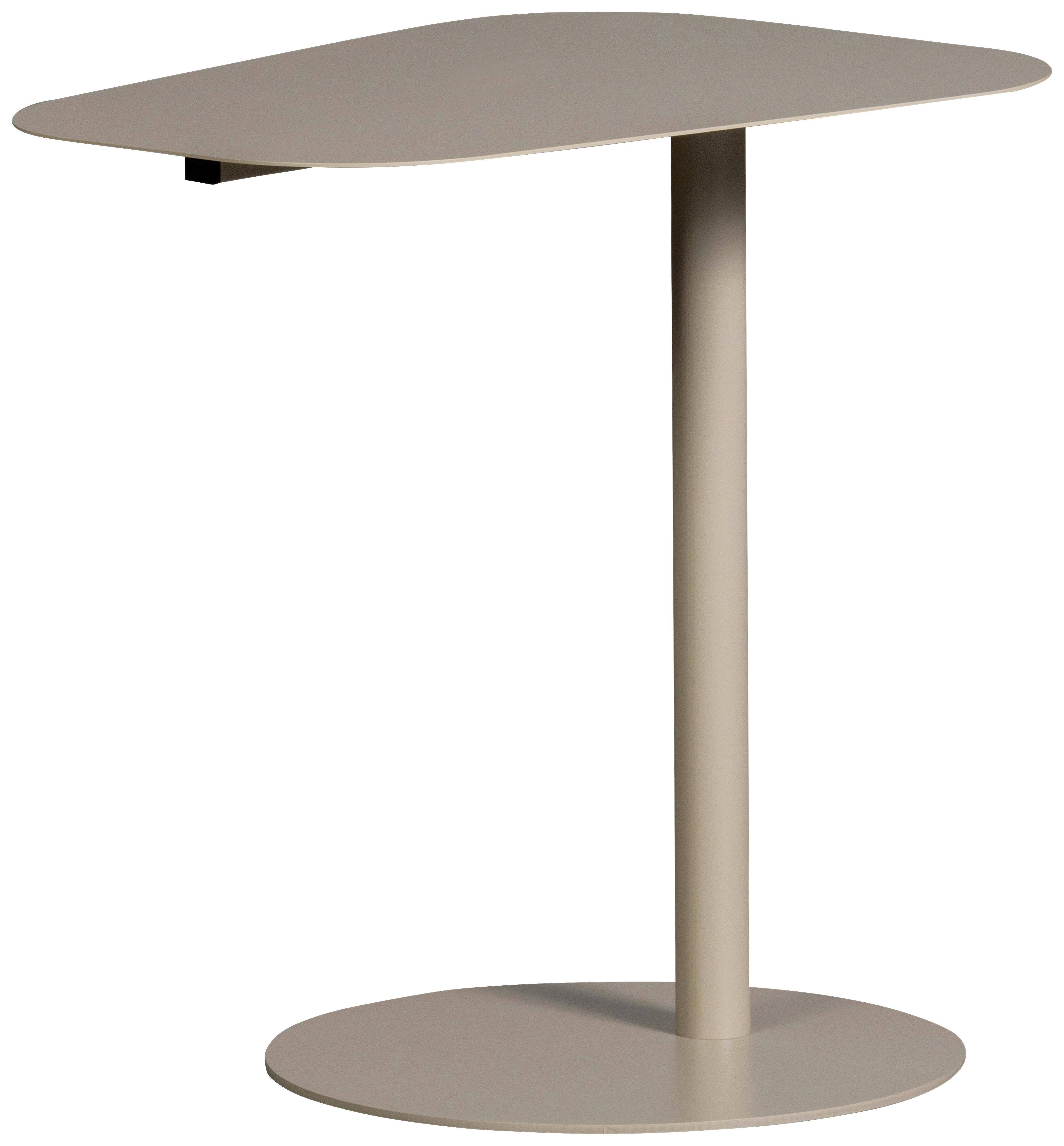 Beistelltisch Hellgrau B: 38 cm Metall Livetastic Möbel > Tische > Beistelltische > Beistelltische Metall Grau