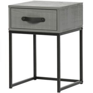 wohnli-moebel-suche-001883040802 Wohnli Möbelsuche - Nachttisch Morris Grau/Schwarz