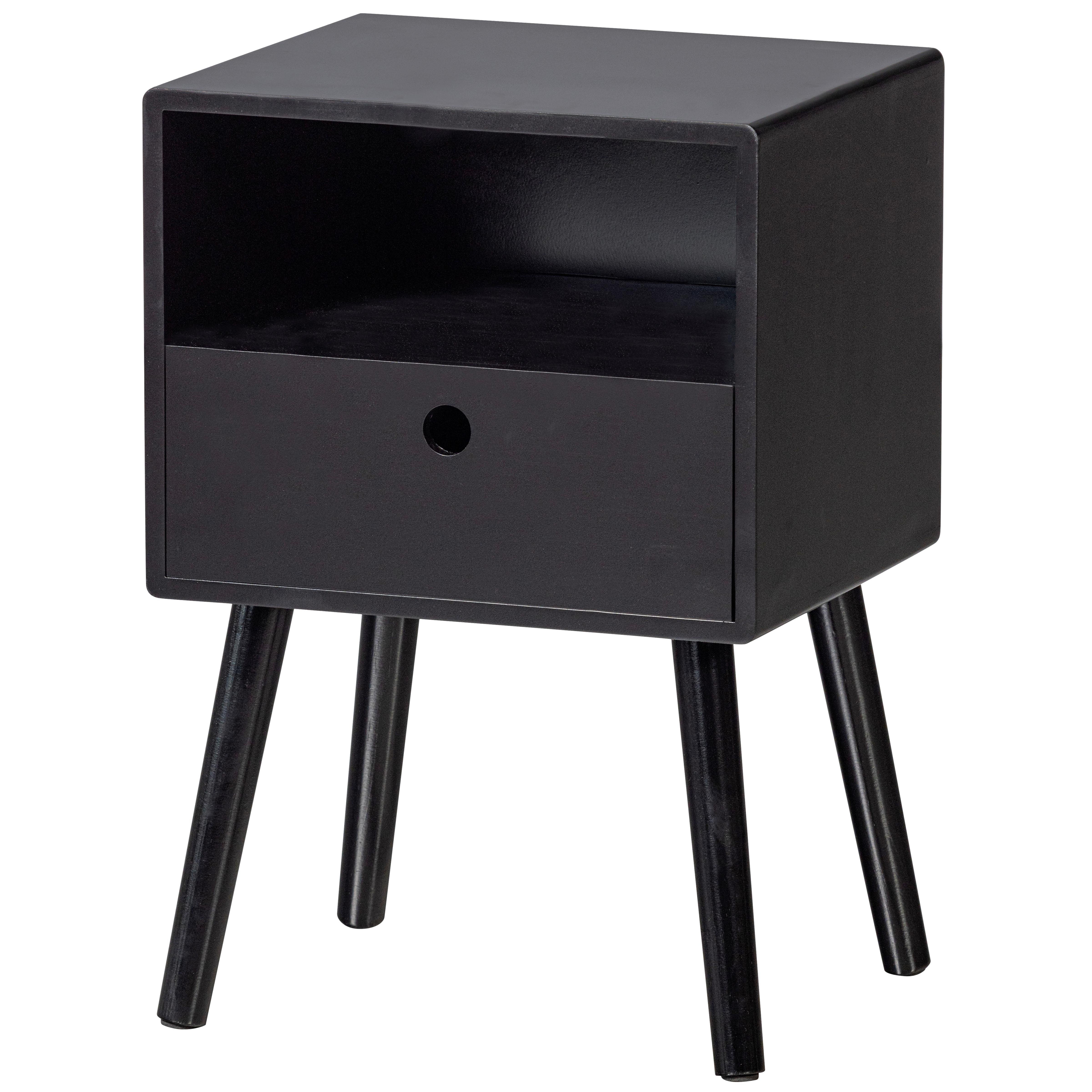 wohnli-moebel-suche-001883041902 Wohnli Möbelsuche - Nachtschrank Ozzy Schwarz B: 36cm