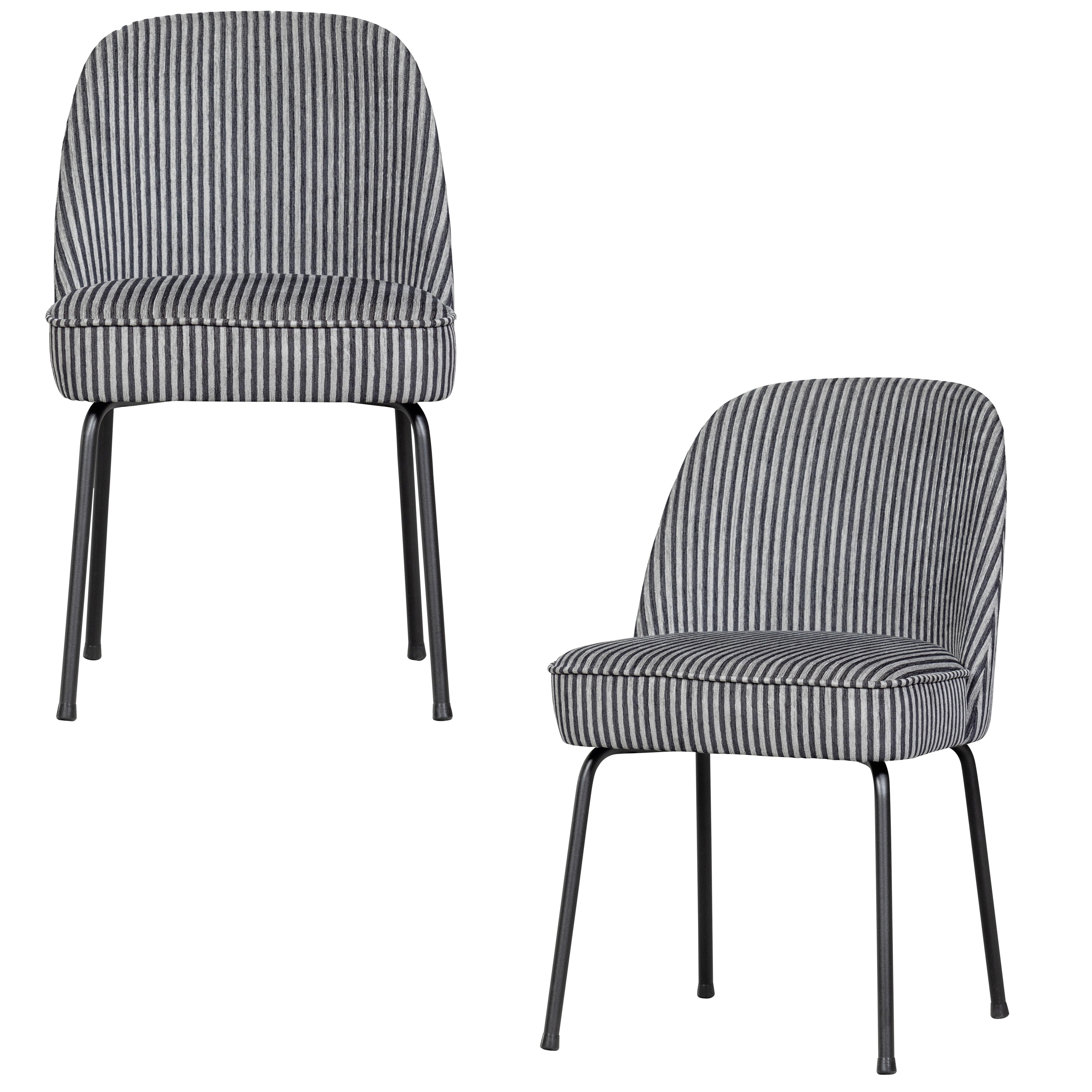 wohnli-moebel-suche-001883046912 Wohnli Möbelsuche - Stuhl-Set Vogue Grau/Schwarz B: 50cm